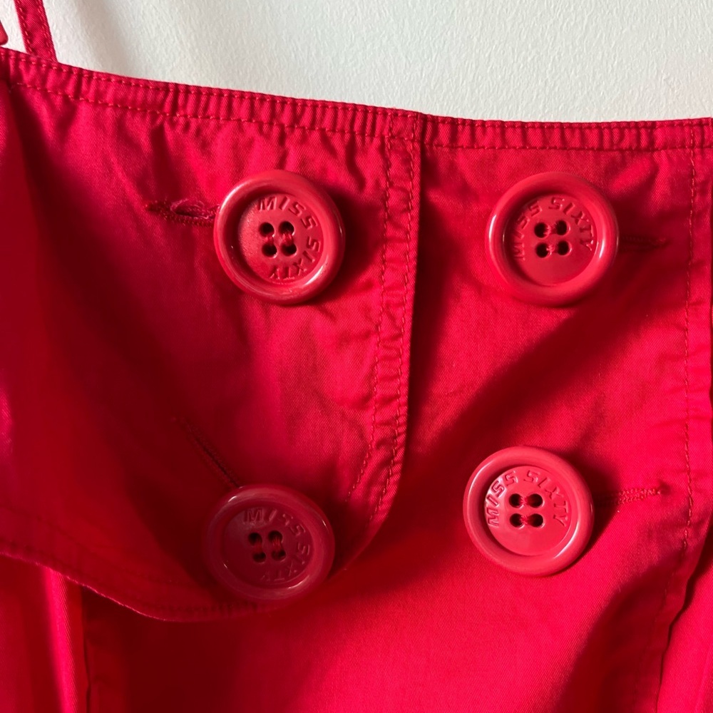 Miss Sixty Collection Y2K Red Rompers - Picture 2 of 9
